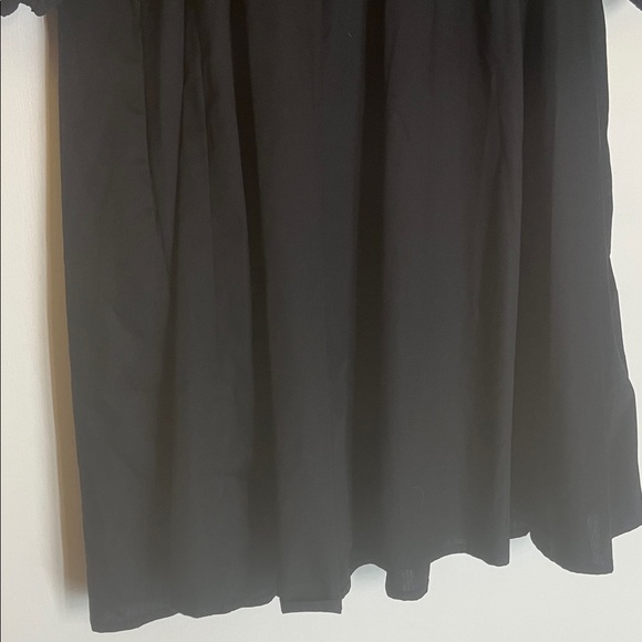 Abercrombie & Fitch Black Puff Sleeve Mini Dress size Large - Picture 10 of 12